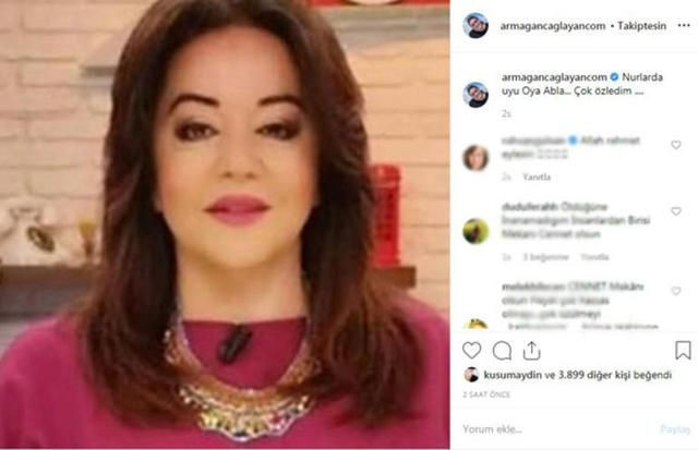 Oya Aydoğan vefatının 3. yılında sevenleri tarafından anıldı - Resim: 3