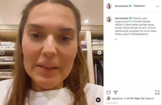 Demet Akalın'ın kızı Hira fenomene 7 bin TL gönderdi TikTok kurbanı oldu - Resim: 2