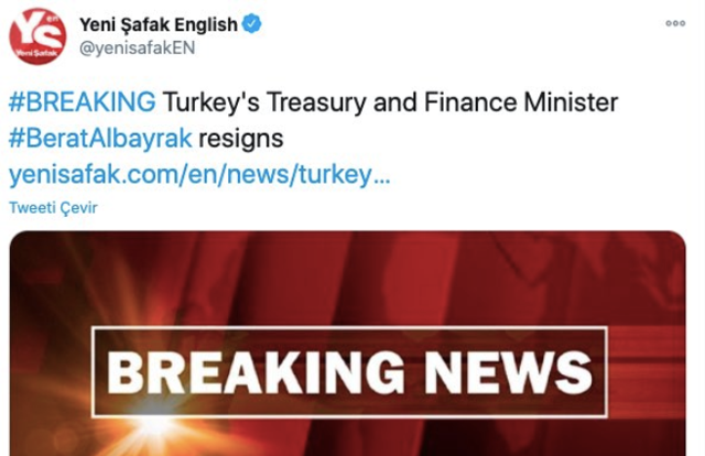 Berat Albayrak istifa mı etti haber doğru mu? Türkiye bu haberle çalkalanıyor - Resim: 0