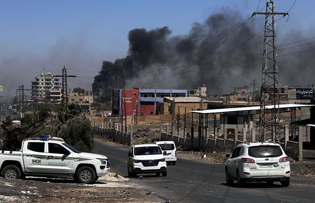 Suriye güvenlik güçleri çatışmaların yaşandığı Süveyda'ya girdi - Resim: 1