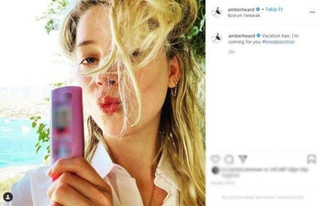 Eşi Johnny Depp'ten boşanan Amber Heard İstanbul'a geldi aşık oldu - Resim: 3