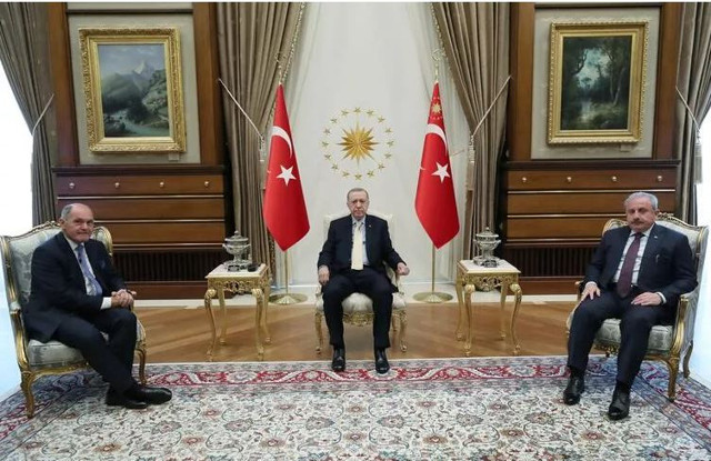 Erdoğan, Avusturya Meclis Başkanı Sobotka’yı kabul etti - Resim: 0