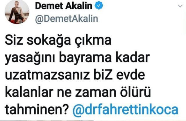 Demet Akalın isyanını Sağlık Bakanı Fahrettin Koca'ya bildirdi sonra vazgeçti - Resim: 3