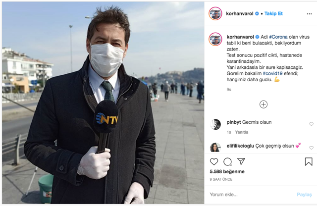 NTV Muhabiri Korhan Varol da koronavirüse yakalandı - Resim: 0