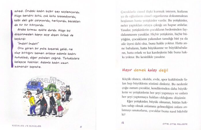 Bakanlıktan çocuk kitabı Çıtır Çıtır Felsefe serisi için flaş karar! Cinsel istismarı anlattığı için tepki çekmişti - Resim: 0