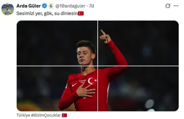 Arda Güler maç sonrası fena gaza geldi! O paylaşımı milyonları uyandırdı - Resim: 0