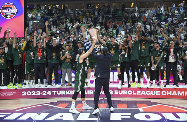 Ergin Ataman yönetimindeki Panathinaikos AKTOR şampiyon oldu - Resim: 0