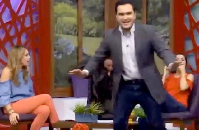 Canlı yayında sunucunun dudağına yapışan milletvekili ülkede infial yarattı!  - Resim: 4