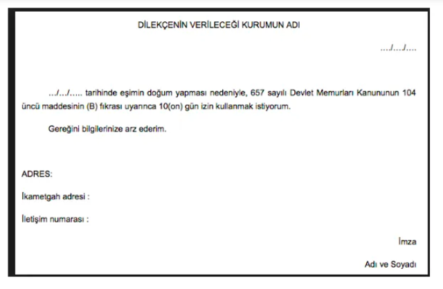 Babalık izni kaç gün 657 memurların babalık izni - Resim: 0