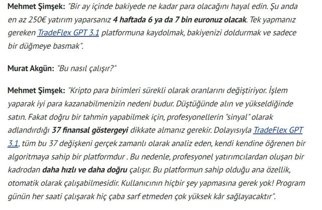 'Kısa sürede milyonlar kazanın' yalanı Bakanlıktan Mehmet Şimşek açıklaması - Resim: 2