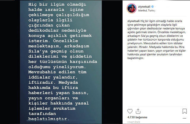 Ziynet Sali Beyaz TV'ye açtı ağzını yumdu gözünü Sıla iddiası olay olmuştu - Resim: 2