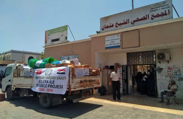 İHH İnsani Yardım Vakfı'ndan Yemen’de kolera ile mücadele - Resim: 0