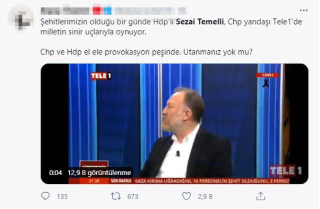 HDP'li Sezai Temelli'den canlı yayında şehitler üzerinden skandal sözler! Tepki yağdı - Resim: 0