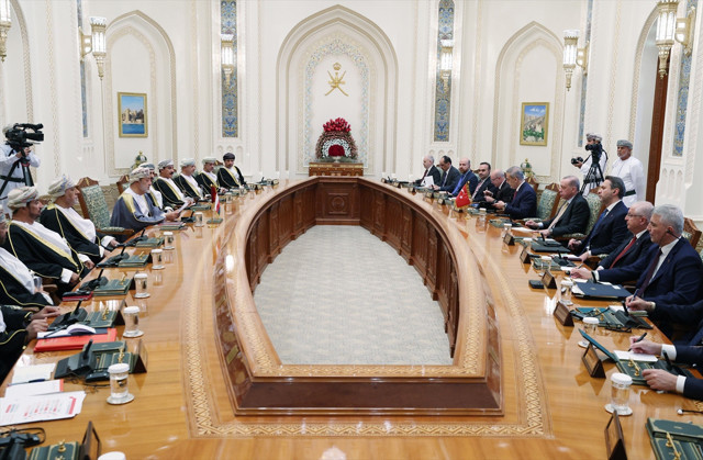 Cumhurbaşkanı Erdoğan, Umman Sultanı Heysem bin Tarık ile görüştü - Resim: 0