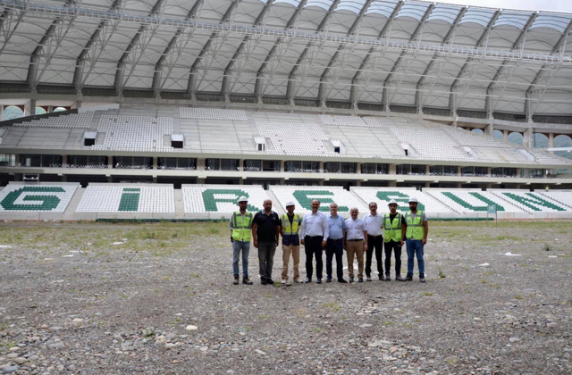 Çotanak Spor Kompleksinin yüzde 80’i tamamlandı - Resim: 1