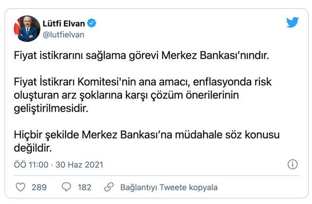 Hazine ve Maliye Bakanı Lütfi Elvan'dan flaş Merkez Bankası ve enflasyon açıklaması - Resim: 0