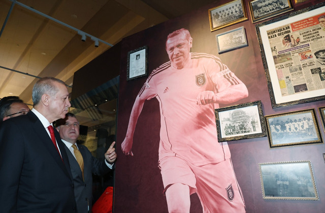 Türk Futbol Tarihi Sergisi açıldı! Erdoğan: "Sergimiz 'Futbol kardeşliktir' temasıyla oluşturuldu" - Resim: 1