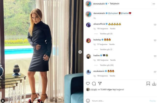 Demet Akalın hamile mi Instagram fotoğrafı kafaları karıştırdı - Resim: 1