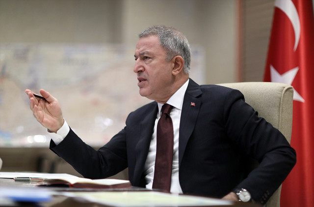 Hulusi Akar: Şu ana kadar 342 teröristin etkisiz hale getirildi - Resim: 1