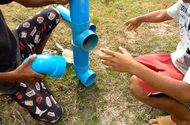 PVC borulardan öyle bir şey yaptı ki akıl almıyor... - Resim: 4