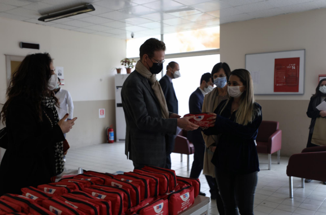 AB Büyükelçisi Meyer-Landrut Kilis’te inşası devam eden devlet hastanesini ziyaret etti - Resim: 0