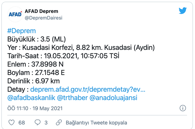 İzmir'de 4.3 şiddetinde deprem oldu! Ege Bölgesi beşik gibi sallanıyor - Resim: 0