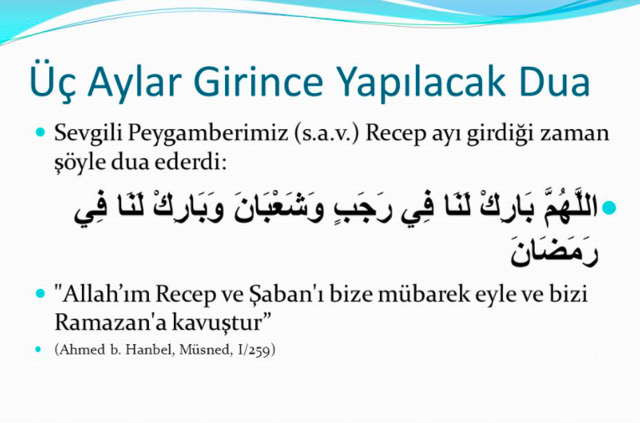 Recep ayının ilk gününde tutulacak oruca nasıl niyet edilir? - Resim: 0