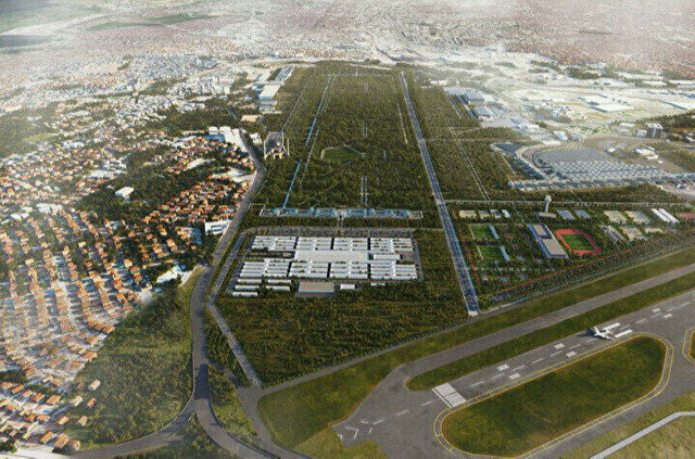 Kurum’dan Atatürk Havalimanı Millet Bahçesi açıklaması: Seralar-bostanlar olacak, dere akacak - Resim: 0