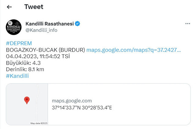Burdur'da korkutan deprem! Antalya'da da hissedildi Kandilli şiddetini duyurdu - Resim: 0