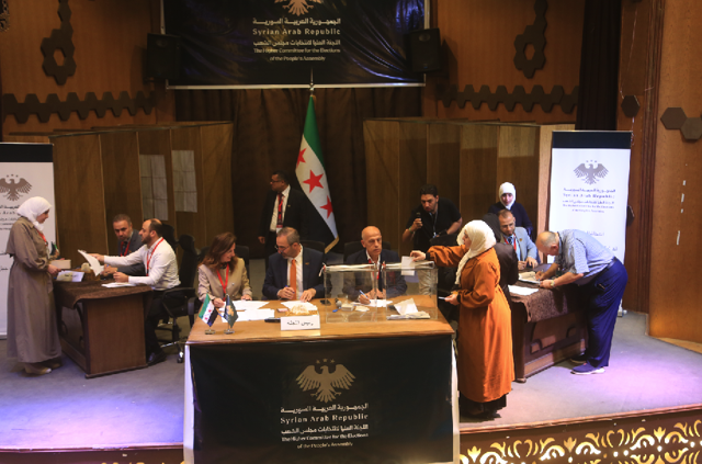 Suriye'de Esed rejiminin devrilmesinin ardından ilk Halk Meclisi seçimleri başladı - Resim: 1