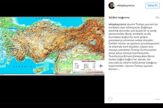 Oktay Kaynarca haritayı paylaştı uyursan ölürsün! - Resim: 2