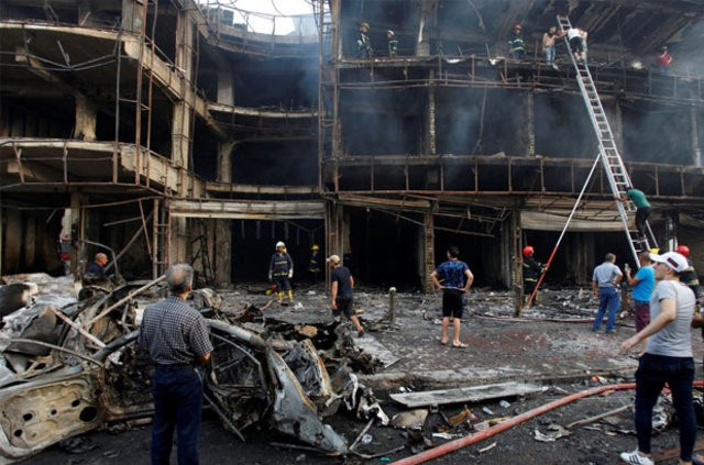 Irak'ın başkenti Bağdat kan gölü! - Resim: 1