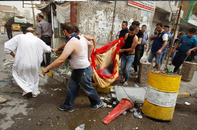 Irak'ın başkenti Bağdat kan gölü! - Resim: 2