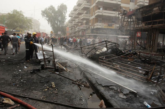 Irak'ın başkenti Bağdat kan gölü! - Resim: 3