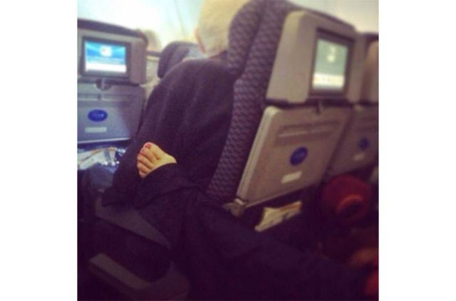 Uçaktaki bu görüntü herkesi hayrete düşürdü - Resim: 4