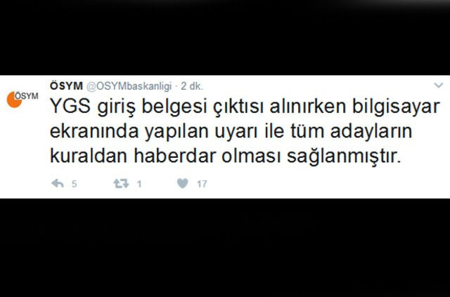 YGS sınavını kaçıranlara ÖSYM'den açıklama geldi - Resim: 4
