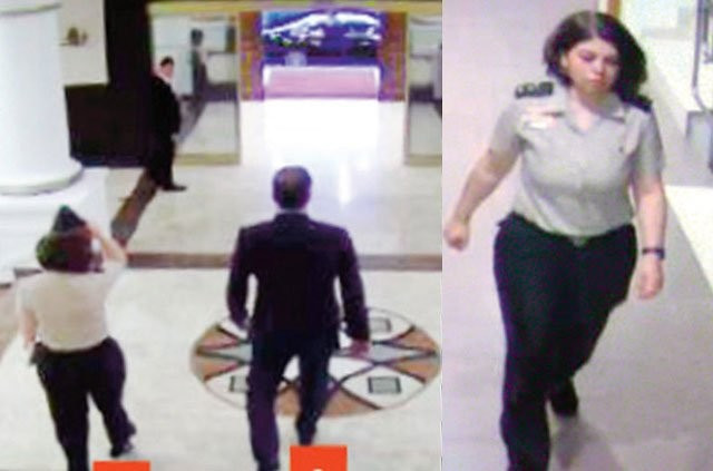 Darbedeki tek kadın! Kübra Yavuz ile Hakan Fidan görüntüleri - Resim: 3