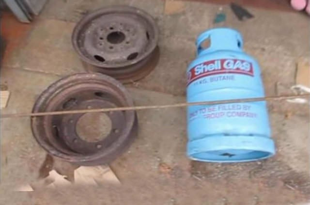 Jant ve tüple öyle bir şey yaptı ki! İnanamaycaksınız - Resim: 1