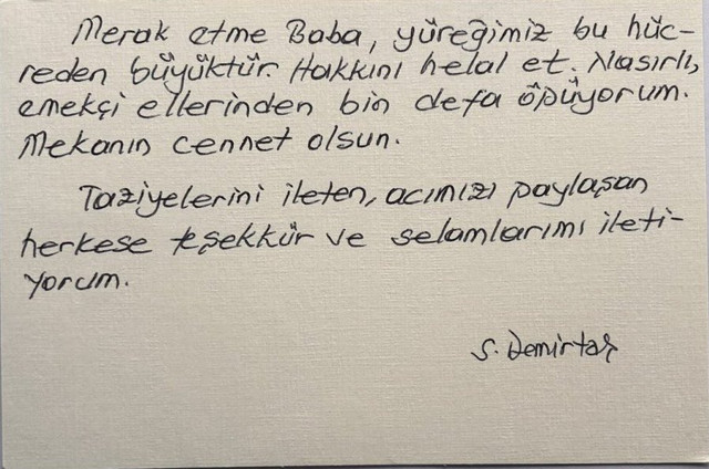 Selahattin Demirtaş'ın babası hayatını kaybetti! Demirtaş cenazeyi protesto edecek... - Resim: 0