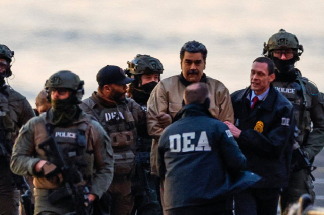 ABD'de Maduro mahkemeye götürüldü! Sekerek yürümesi dikkat çekti - Resim: 2