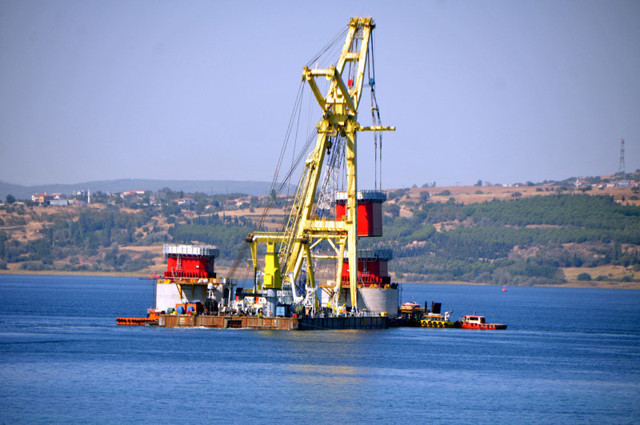 1915 Çanakkale Köprüsü ayakları bir basamak daha yükseldi - Resim: 0