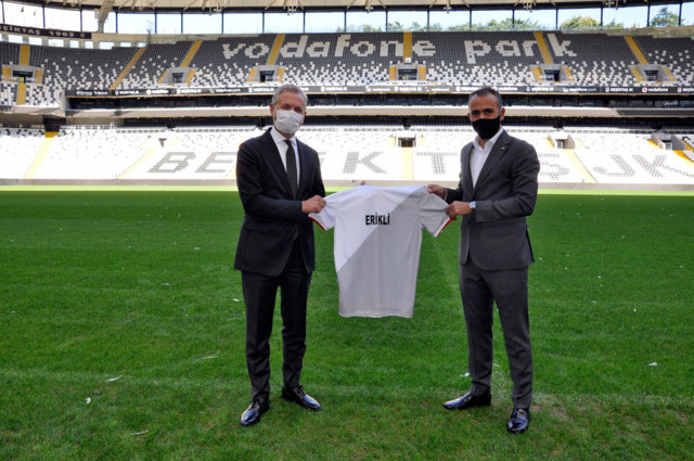 Beşiktaş Erikli ile sponsorluk anlaşması imzaladı - Resim: 0