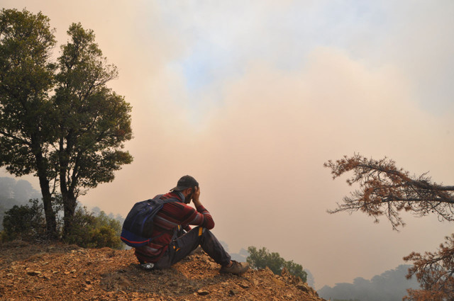 Manavgat Bodrum Milas Marmaris orman yangınlarında son durum Köyceğiz'de iki mahalle boşaltıldı - Resim: 11