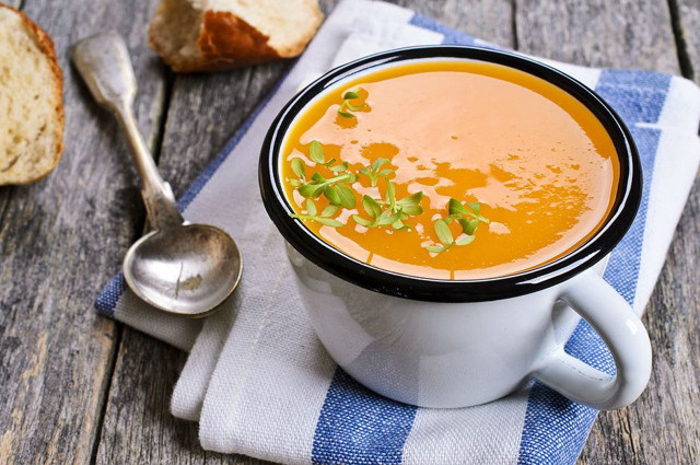 Tam da mevsimi enfes balkabağı çorbası tarifi - Resim: 0