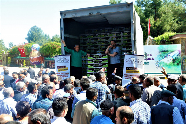 Gaziantep Büyükşehir Belediyesi'nden çiftçilere tam destek - Resim: 1