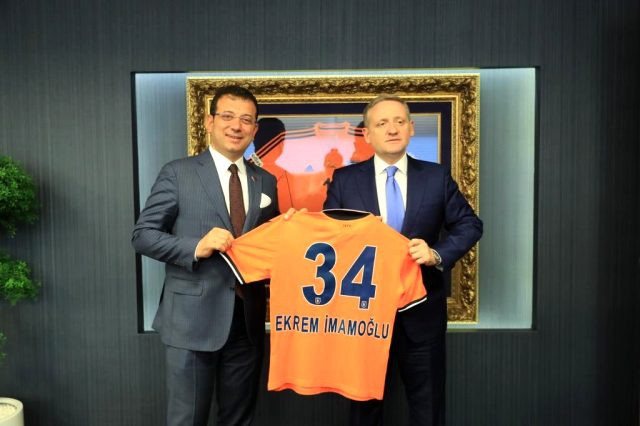 İmamoğlu'ndan Medipol Başakşehir'e ziyaret! - Resim: 0