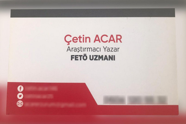 FETÖ uzmanı diye kartvizit bastırdı yıllarca işe gitmeden maaş aldı MİT ise... - Resim: 1