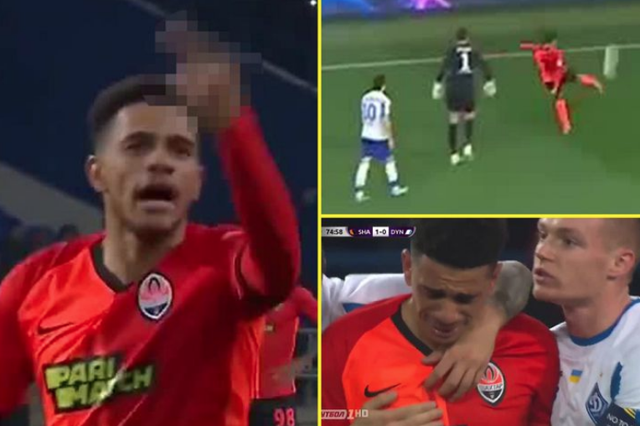 Taison'a ırkçı saldırı şoku! Kırmızı kart ve gözyaşı getirdi - Resim: 1