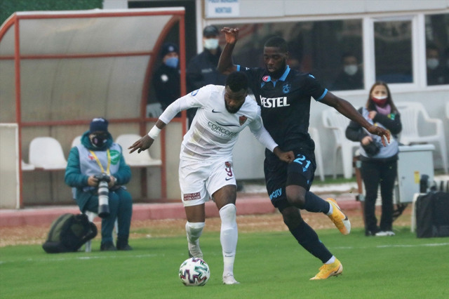 Hatayspor'a konuk olan Trabzonspor tek golle kazandı - Resim: 0
