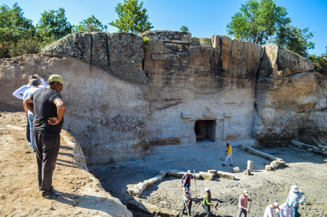 Frigya'nın en büyük eserlerinden olan 'Maltaş Tapınağı' gün yüzüne çıktı! - Resim: 0
